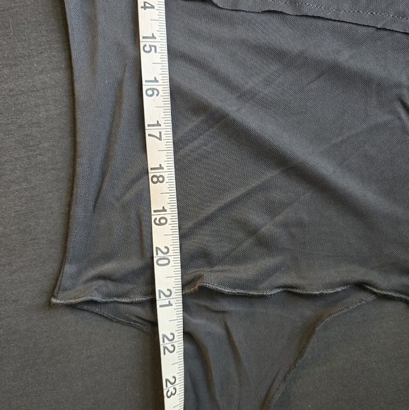 Johana Mesh Assymetrical Layered Top - Picture 16 of 16